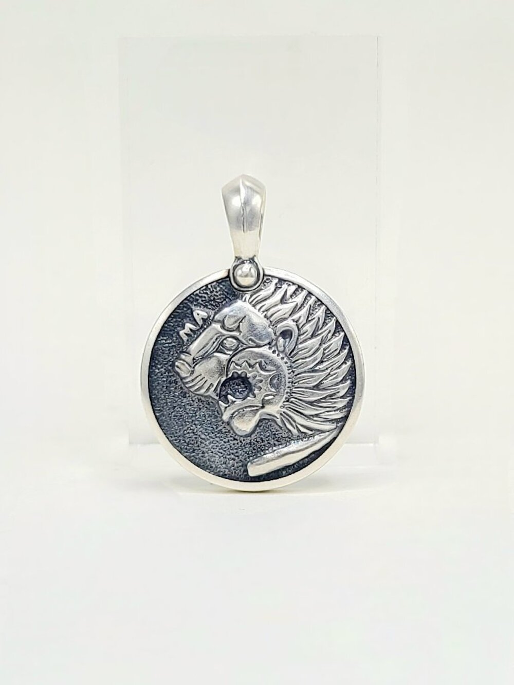 David Yurman Petrvs Lion Pendant in Sterling Silver